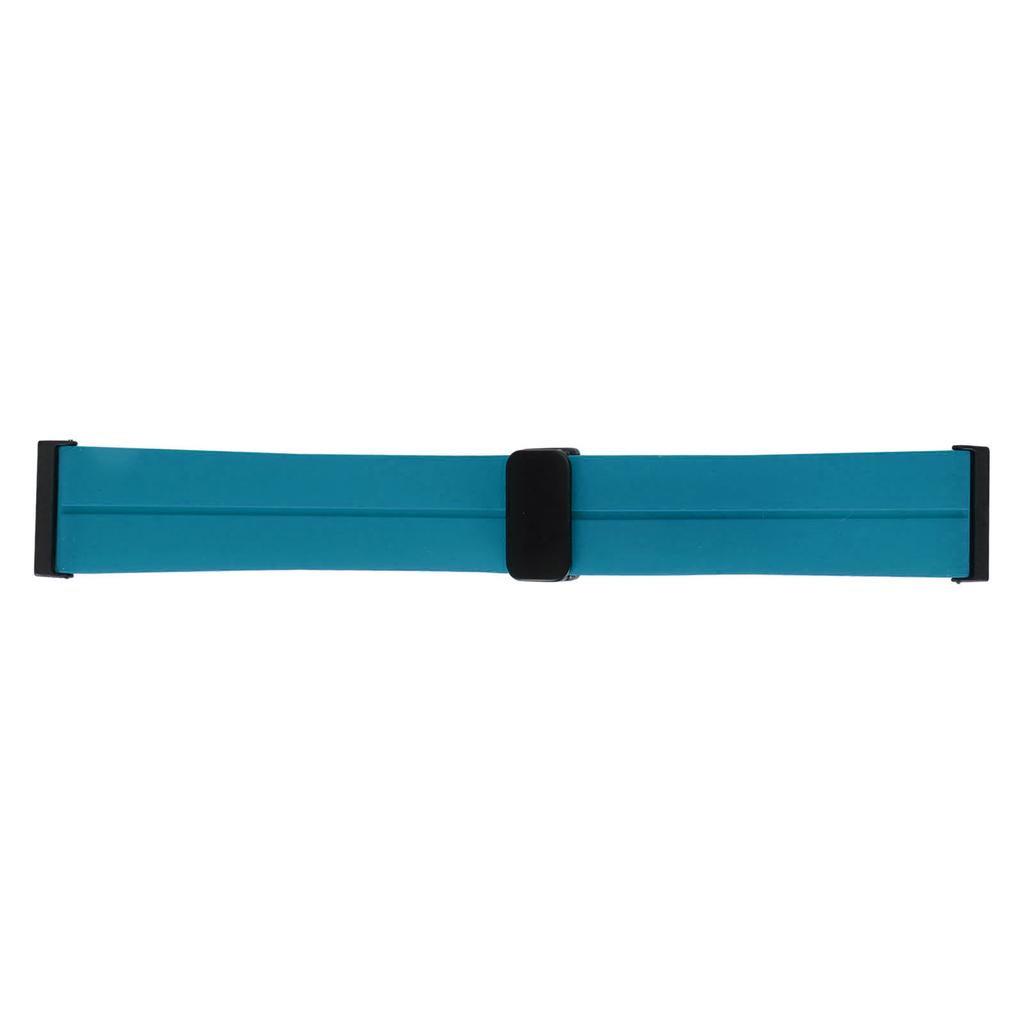 Silicone Band Quick Release Sports Watch Bands with 24mm Magnetic Folding Buckle Fit for Suunto 7 9