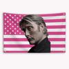 Mads Mikkelsen American Flag Tapestry Custom Wall Art Home Decor For Bedroom Garage Outdoor Living Room Decoration Accessories