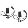Paar Auto-Licht-Splitter-Widerstands-Decoder 9006-Sockel Hohe Leistung mit geringer Betriebswärme DC 12V