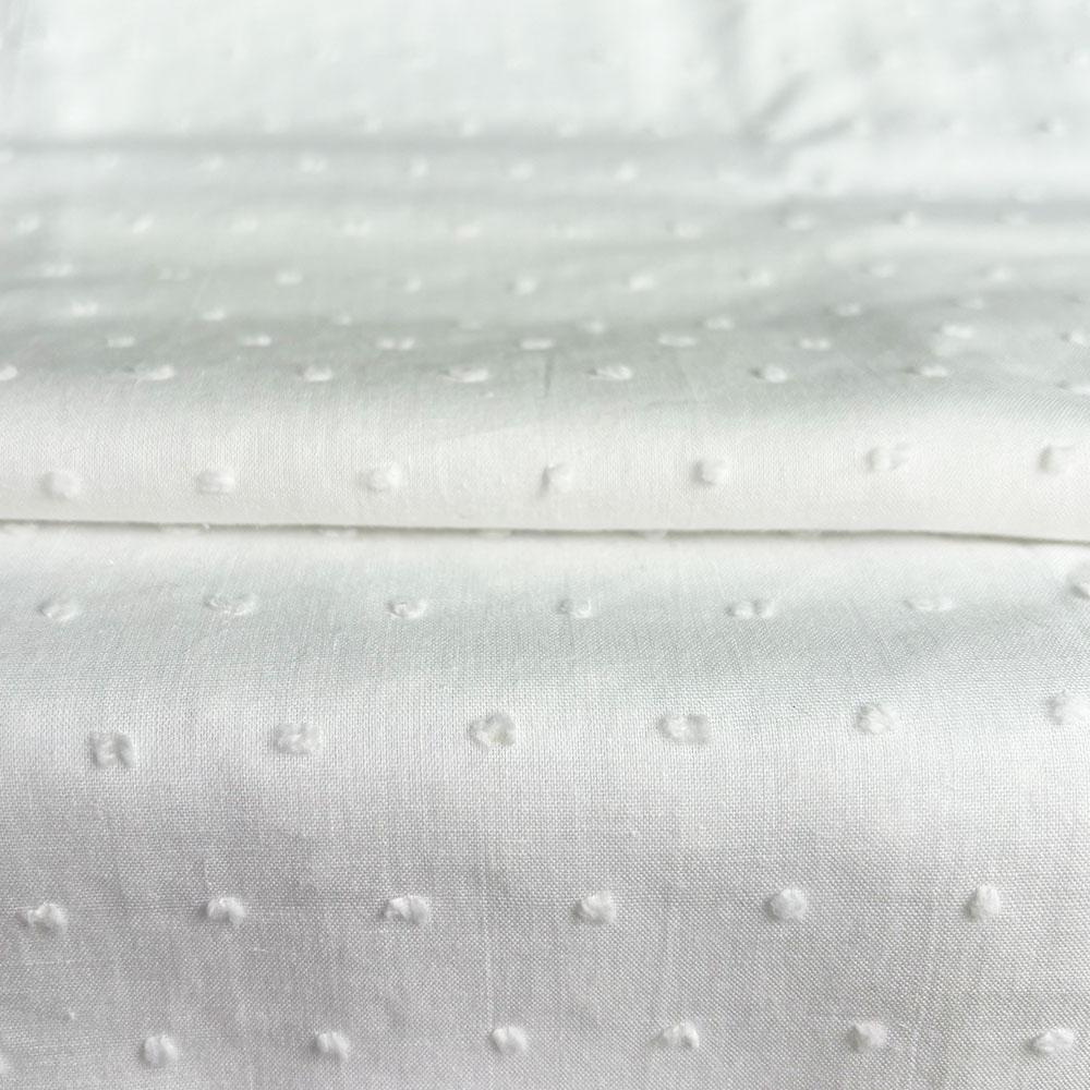 Soft Cotton Polka Dot Jacquard Fabric For DIY Making T-shirts Dress Pajamas Home Textile Decoration Handicraft Cloth Accessories