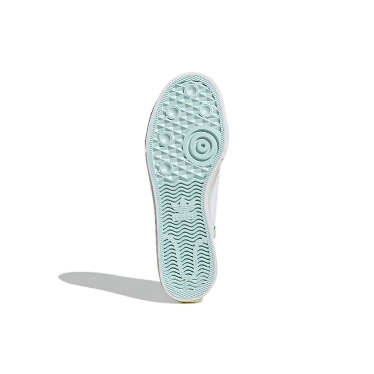 Adidas Nizza RF Hvit Halomin Gul Tone Herre Sneakers Fottøy-Hvit GZ3397