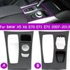 E70 E71 E72 LHD Car Central Console Gear Box Shift Cover Panel Trim Replacement For BMW X5 X6 2007-2013 51166954947 51169164485