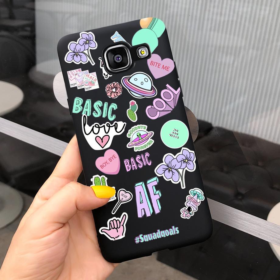 For Samsung A5 2016 2017 Phone Case Back Cover Soft Silicone TPU Funda For Samsung Galaxy A5 A 5 2016 2017 A510F A520F Bumper