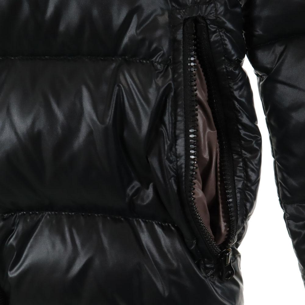 DUVETICA down coat 38 black Women Used