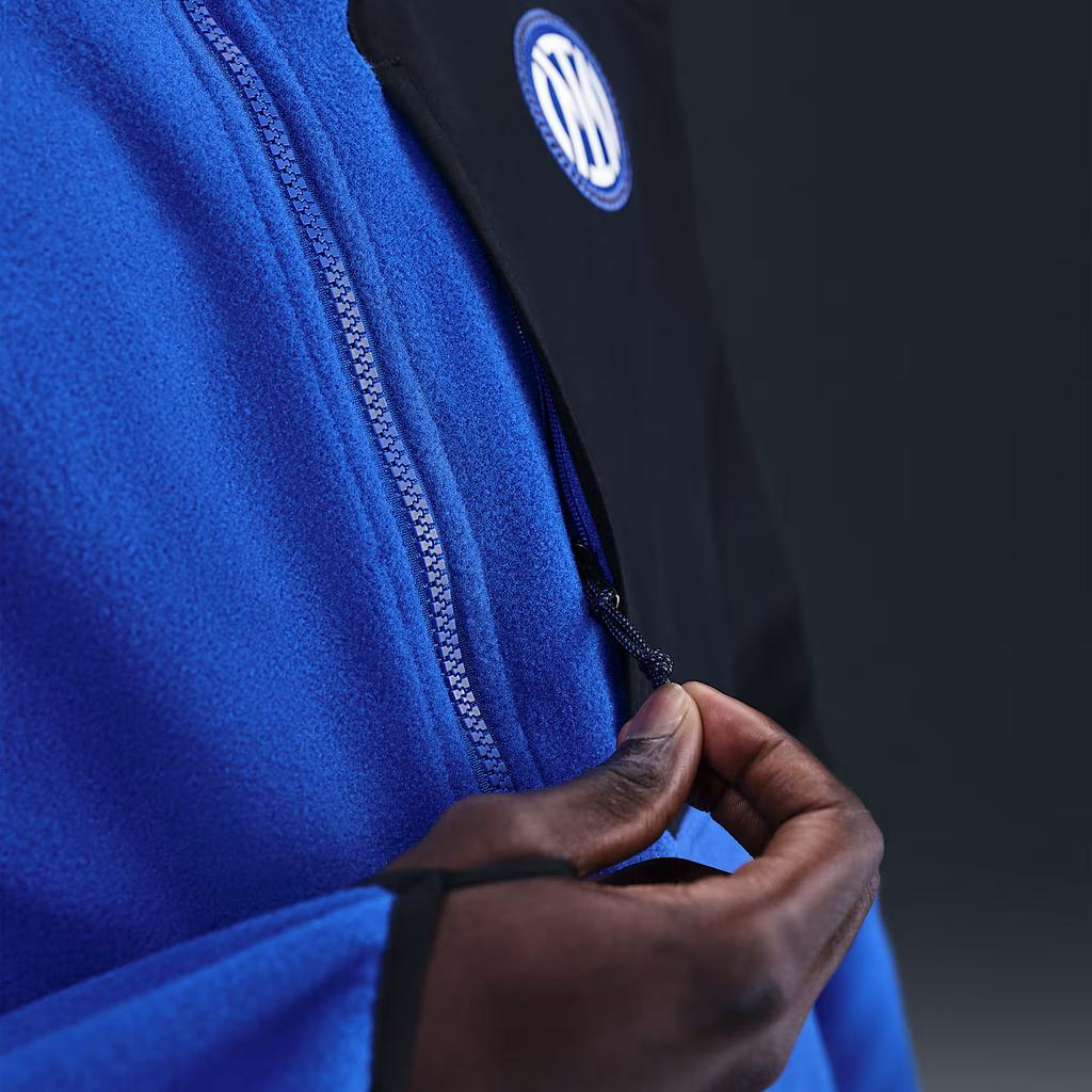 Nike × Inter Milan ACG Series Wolf Tree Plus SE Woven Hooded Zip Long Sleeve Fleece Jacket Men jackets IB3850-010