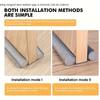 1pc Easy Installation Under Door Draft Stopper -Foam Strip Block,Soundproofing, Door Fit, Matte Finish, for Home, Office