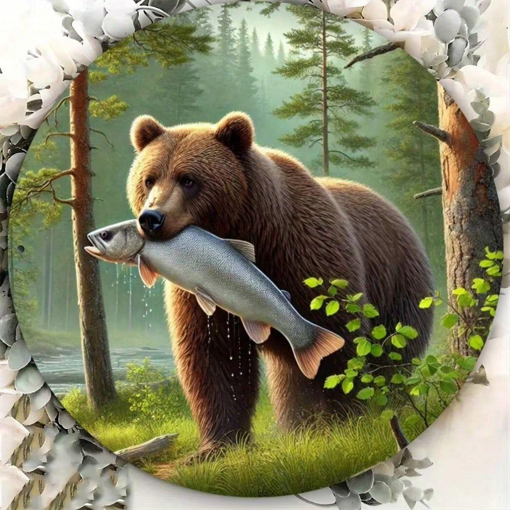 20x20cm Metal Tin Sign Wall Art Decorative Vintage Painting