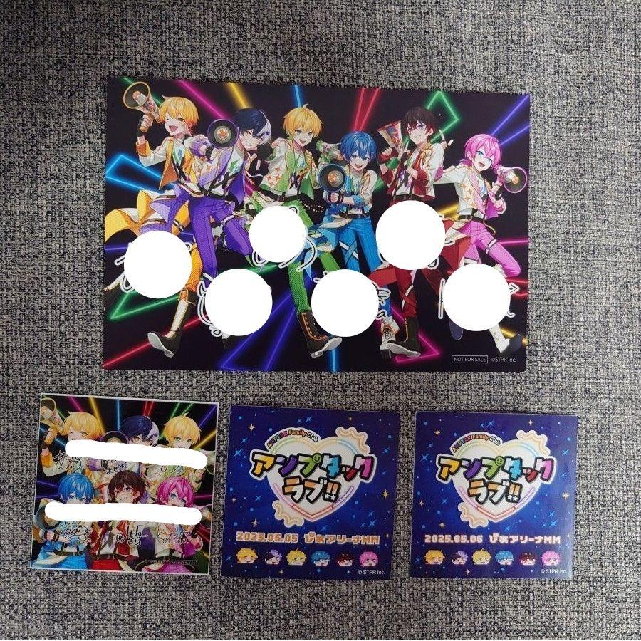 Used AMPTAKxCOLORS Sticker Postcard
