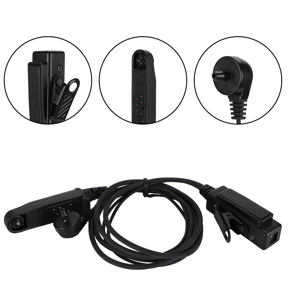 Pohodlné špunty do uší Sluchátko s kostním vedením Headset s PTT tlačítkem pro Baofeng UV-9R