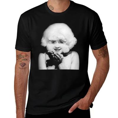 The Lady In the Radiator T-Shirt Graphic T Shirts for Man T Shirt Men 100% Cotton Luxury Brand T Shirt Man Casual T-Shirt