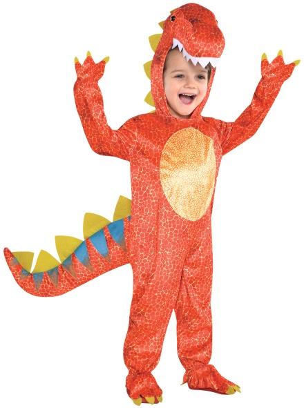 Dinosaur Costume Dino Tyrannosaurus Dragon 7-9 Years