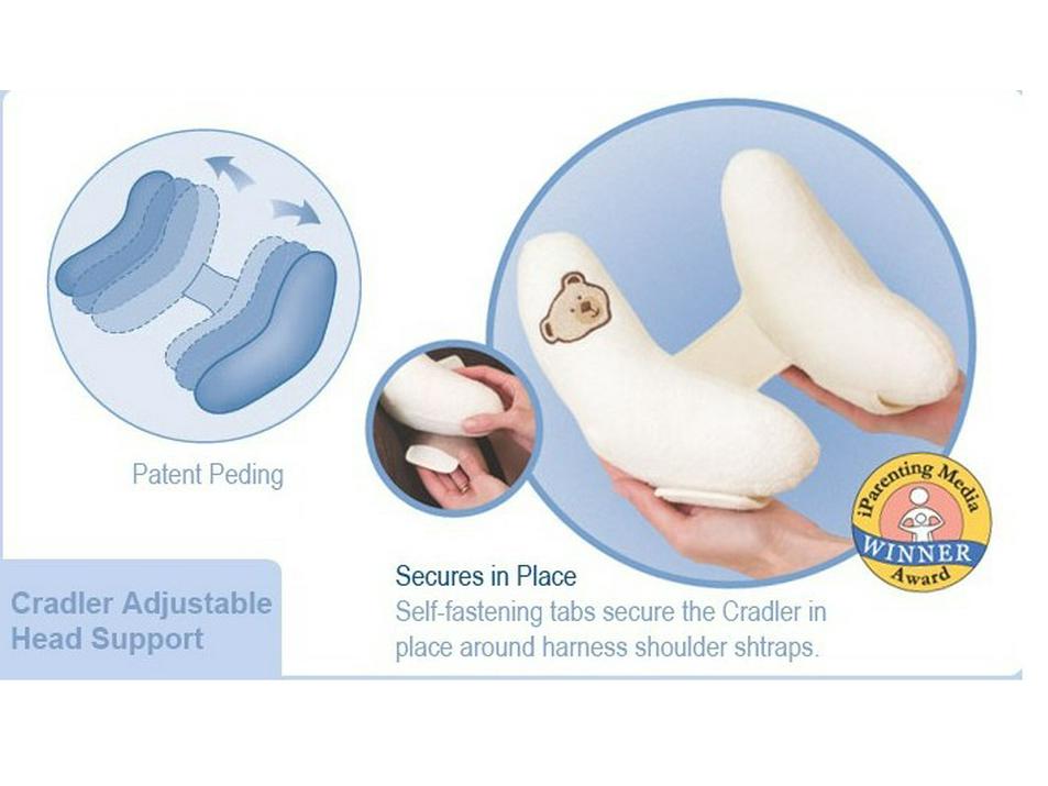 Child Safety Seat Headrest: Baby Neck Support and Stroller Head Protection Pillow