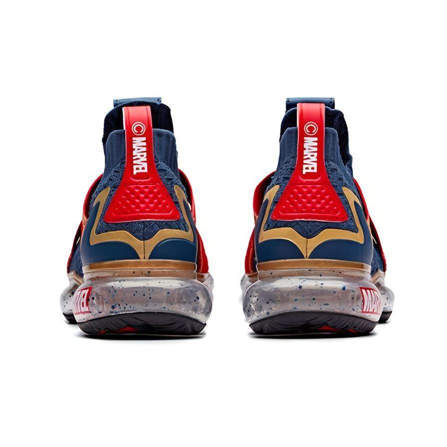 Anta Marvel X Seeed Serie Rutschfeste Leichte Niedrige Freizeitschuhe Damen Sneaker Blau 92838809