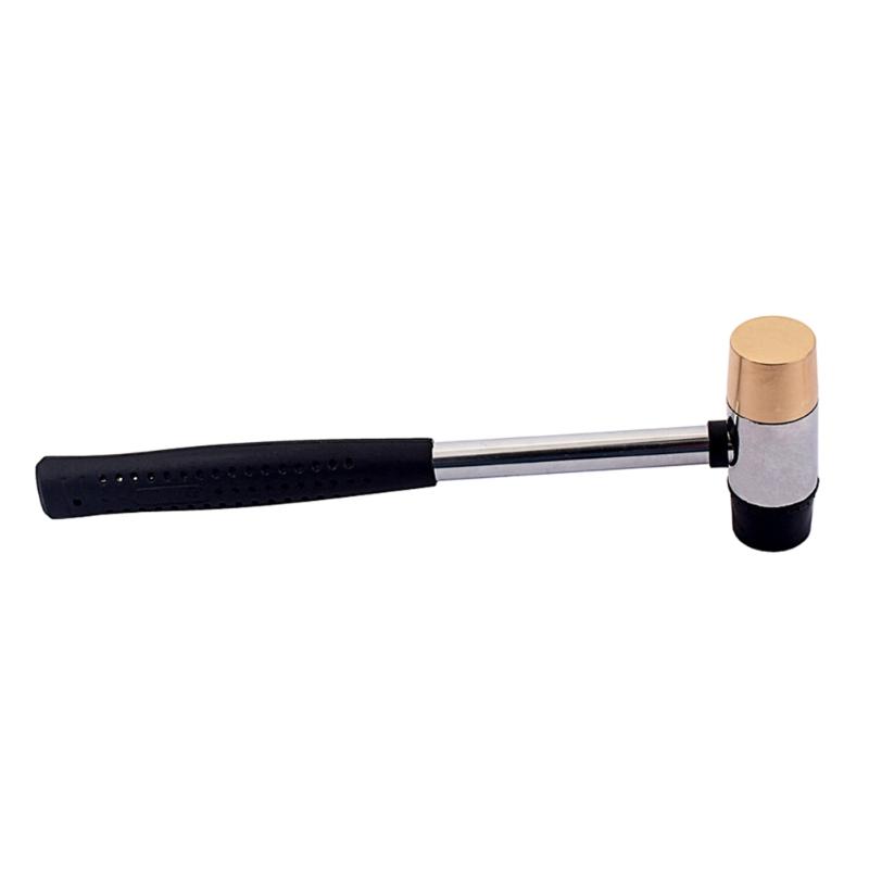 Martillo de Trastes para Guitarra de 26 mm, Herramienta de Luthier de Doble Cabeza para Luthiers de Guitarra, Herramienta para Trastes de Guitarra, Mazo para Trastes, Martillo de Goma para Trastes