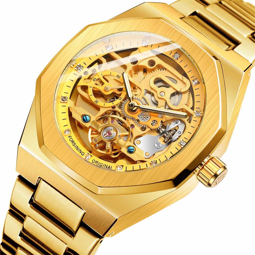 Men's Waterproof Luminous Running Alarm Clock Watch