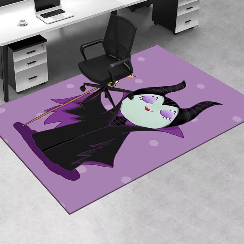 1pc Maleficent Themed Home Decorative Rug, Office Carpet, Chair Mat, Outdoor Rug Gift forRoom Decorationz4164