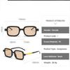 New Fashion Square Sunglasses for Women Men Vintage   Sun Glasses Clear Lens Mirror Eyeglasses