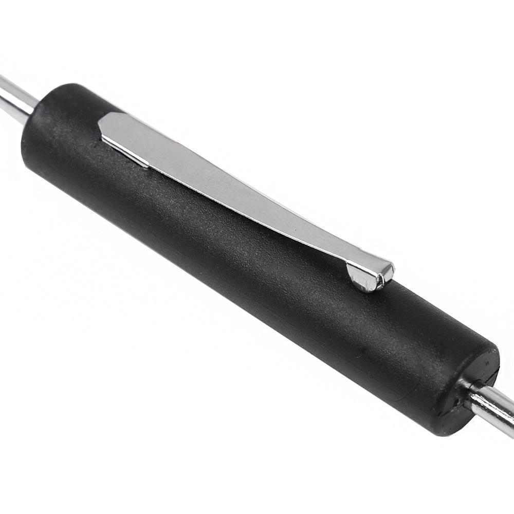 Dual-Ended Magnetic Mini Screwdriver - Flathead & Phillips: Ideal for Assembly Workers