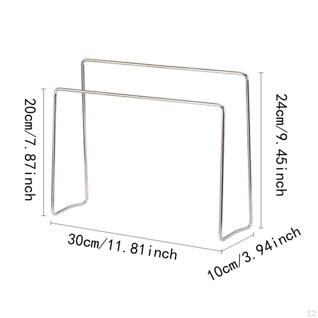 Kitchen Countertop,Dishcloth Drying Rack,Dish Rag Storage Hanger,Stainless Steel,Dishcloth Holder