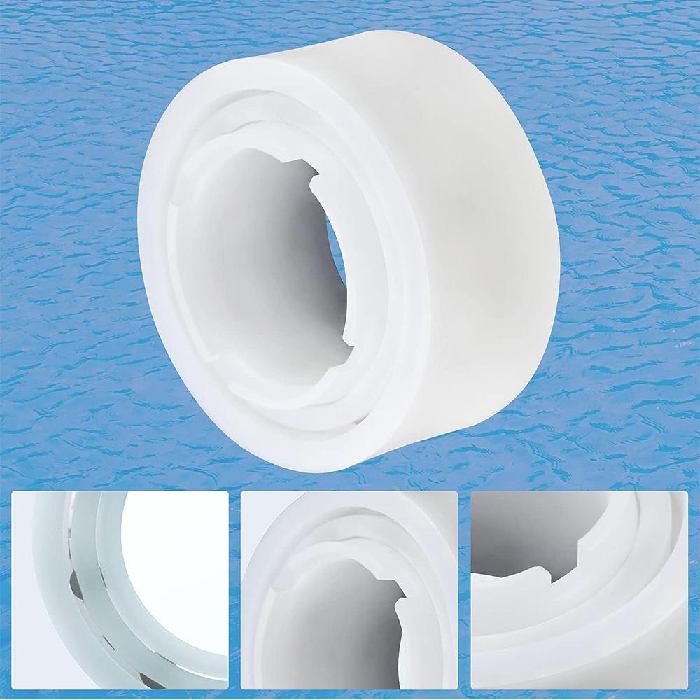 4pcs Guide Wheels with 2pcs Pulley Gears Replacement for 3884997-R6 Pool Cleaner