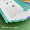 Multiplication Flash Cards 0-12 Visual Assisted Arithmetic Reusable Portable Flashcards for Kids