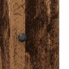 Bathroom Cabinet with Toilet Paper Holder Rustic Wood Look 20.5 X 22 X 72 Cm