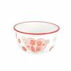 Red Festive Ceramic Dinnerware Set, Chinese Bowls Plates Chopsticks, Wedding