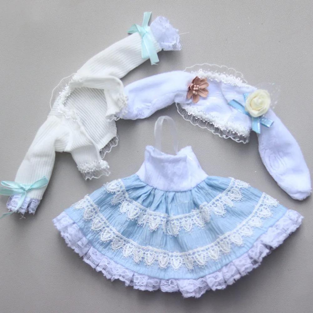 

Одежда для куклы 30 см Повседневная одежда Платье Юбка Шляпа Футболка Брюки Наряд 1/6 BJD Кукла Сменная одежда DIY Кукольные аксессуары For 1-6 BJD(30cm)