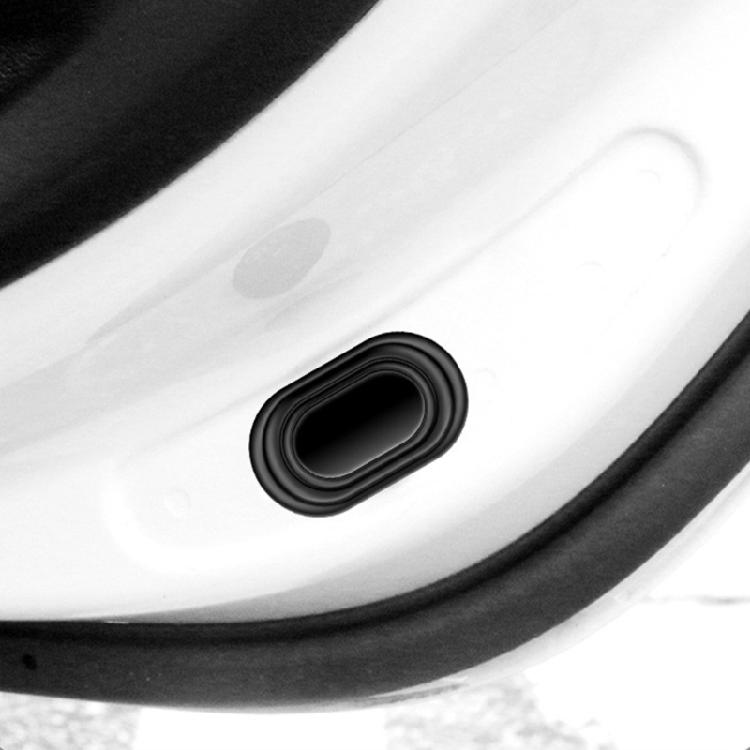 16Pcs Car Door Anti Collision Protectors Silicone Soundproof Pads Self Adhesive Vibration Dampers Universal For Most Car