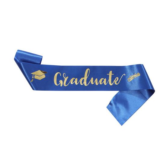 Graduation Sash Class of 2026 Grad Honor Sash I Graduated Satin Sash for Congrats Graduates Party Supplies