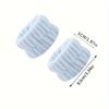 Braccialetti morbidi e assorbenti (2pcs) - Fasce elastiche antisudore anti-umidità per uso multiplo in palestra