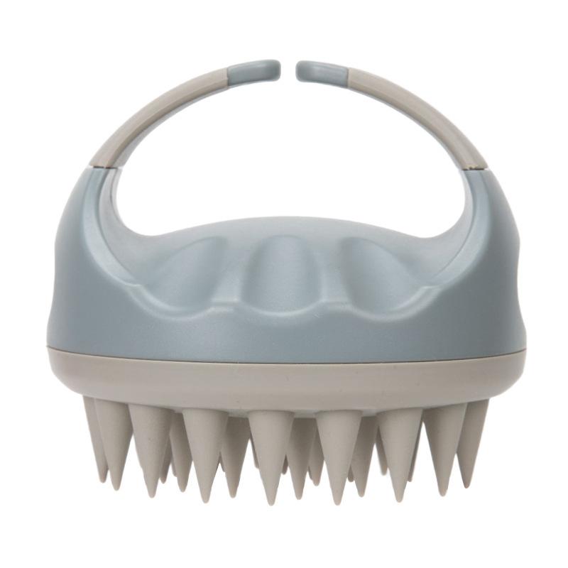 Scalp Scrubber Shampoo Brush Massager Clean Scalp Comb with Handle Hair Washing Brush Scalp Exfoliator Brush Head Scrubber Tools