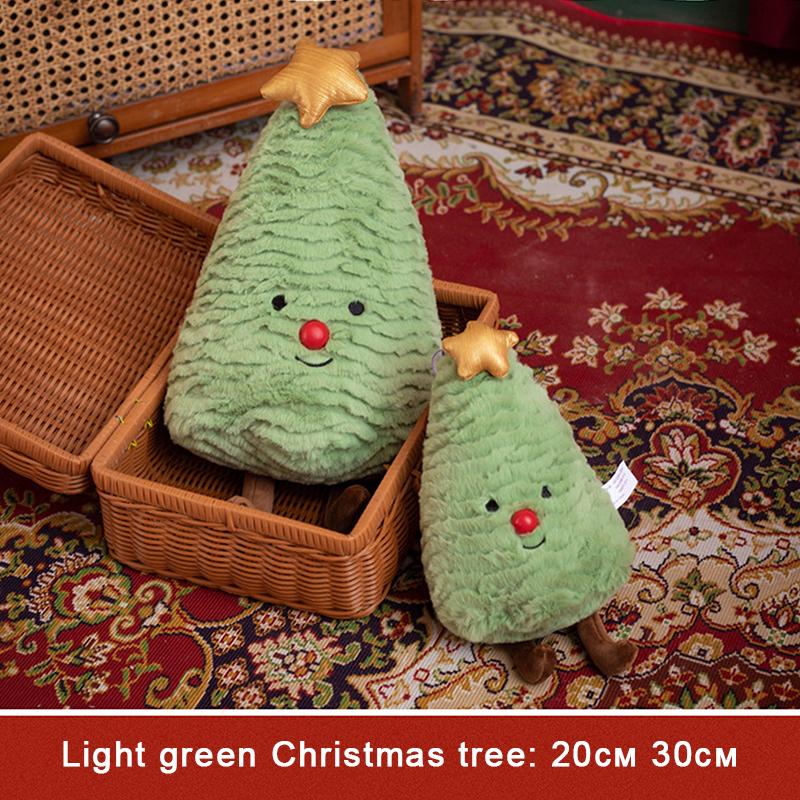 20/30/40/42/45/48Cm Colorful Christmas Decorations Plush Pillows Gingerbread Man Figurines Christmas Gifts