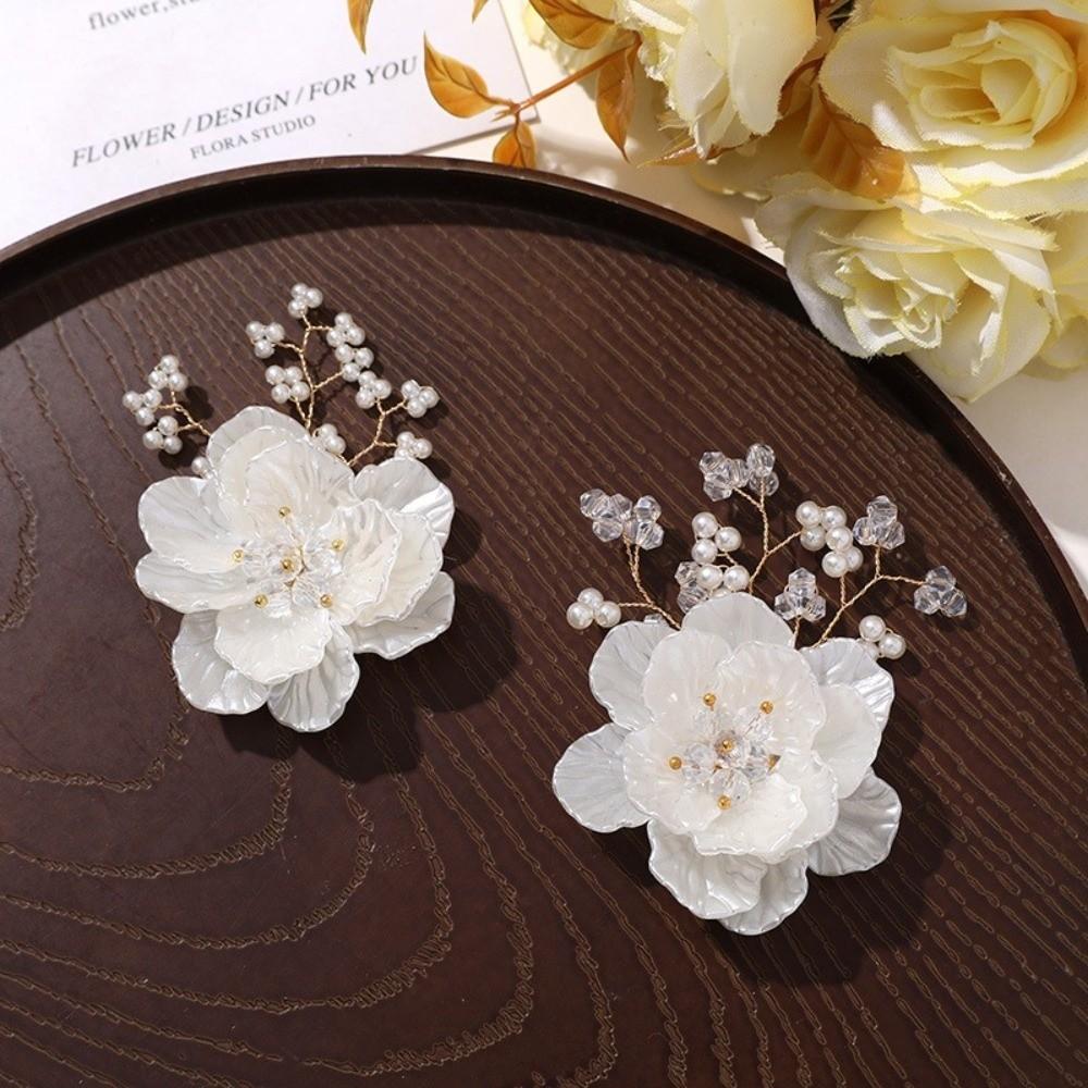 Beads Decoration Floral DIY Jewelry DIY Jewelry DIY Hairpin Flower Headwear DIY Earing Flowers Shape Headwear Accessories Women