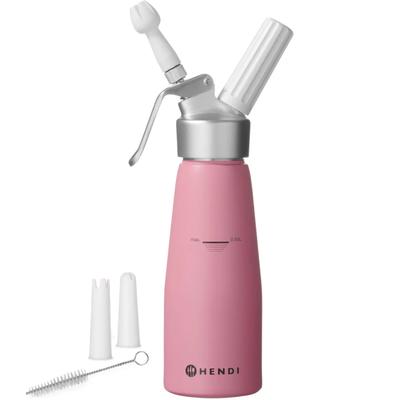 Sifone per panna montata Rosa Pastello 05 L Hendi 975886