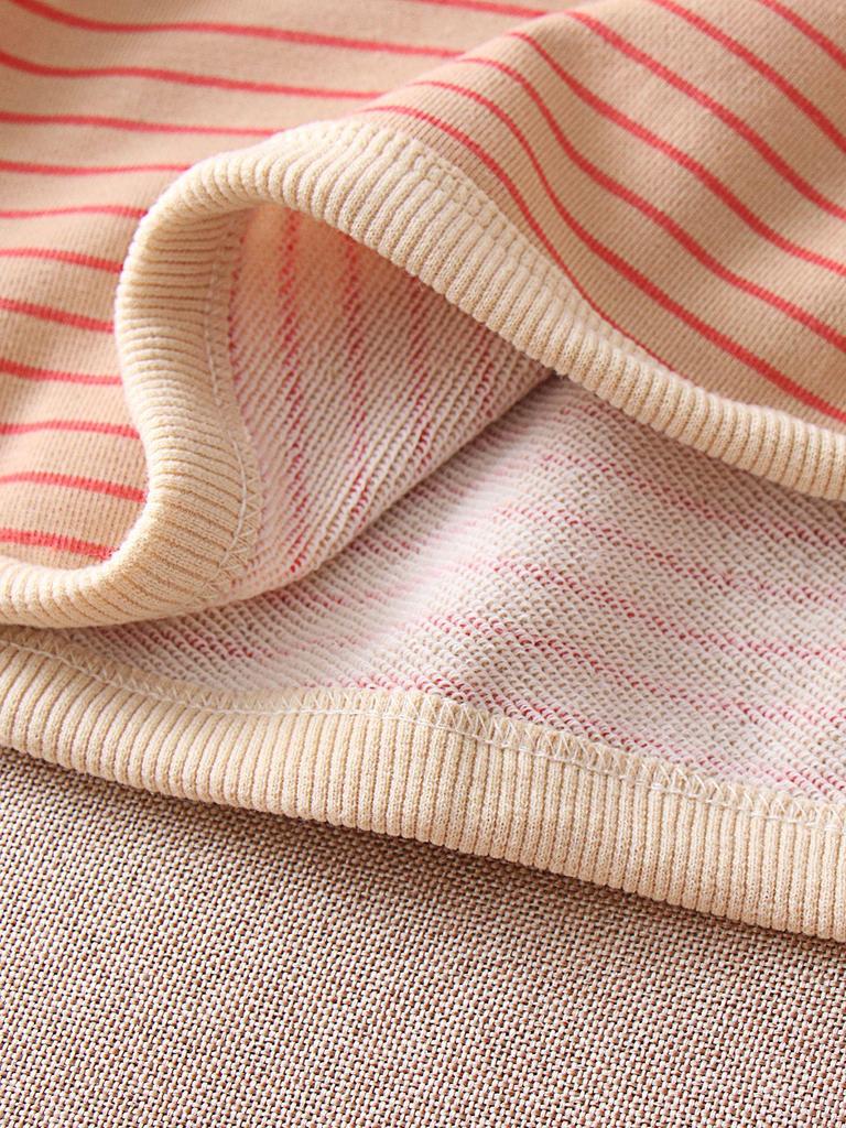 2025 Kids' Striped Long Sleeve Top: Boys' T-Shirt & Girls' Sweater