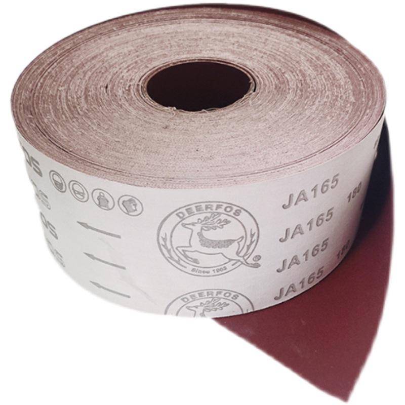 Korean Deer Sandpaper Roll: Durable, Hand-Tearable Sandpaper for Stone, Wood Carving, Furniture & Metal Polishing