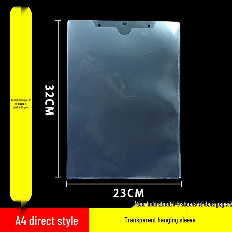 Durable Translucent Multi-Size Document Sleeve & Organizer