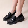 New Style Popular Brown Loafers Women Uniform Shoes Round Toe Women Retro Round Toe Lolita Shoes Plus Size 42 Zapatos Mujer