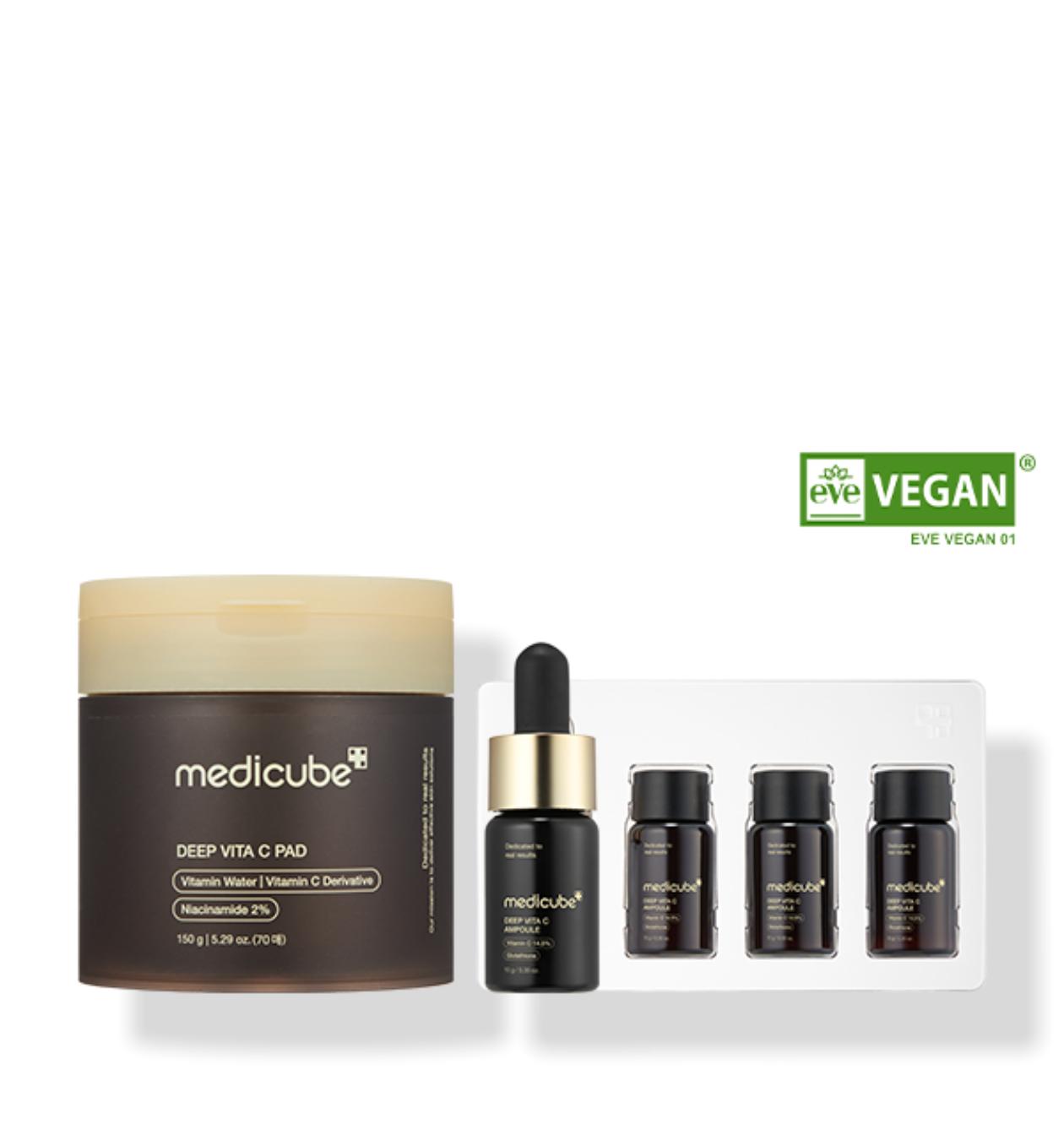 MEDICUBE Deep Vita C Basic Care 2-Step Set