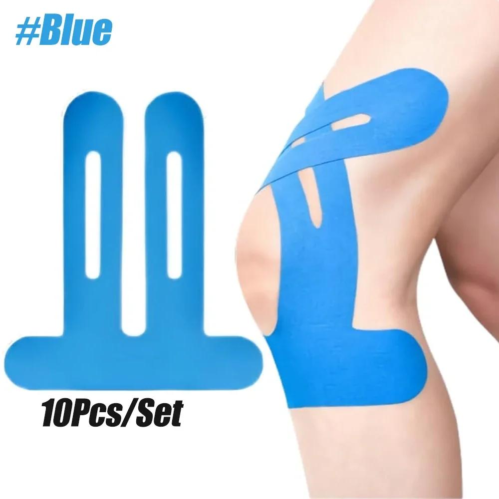 10PCS Kinesiology Tape for Knees,Waterproof & Elastic,Breathable Knee Tape,Athletic Tape Provide Support & Stability for Running