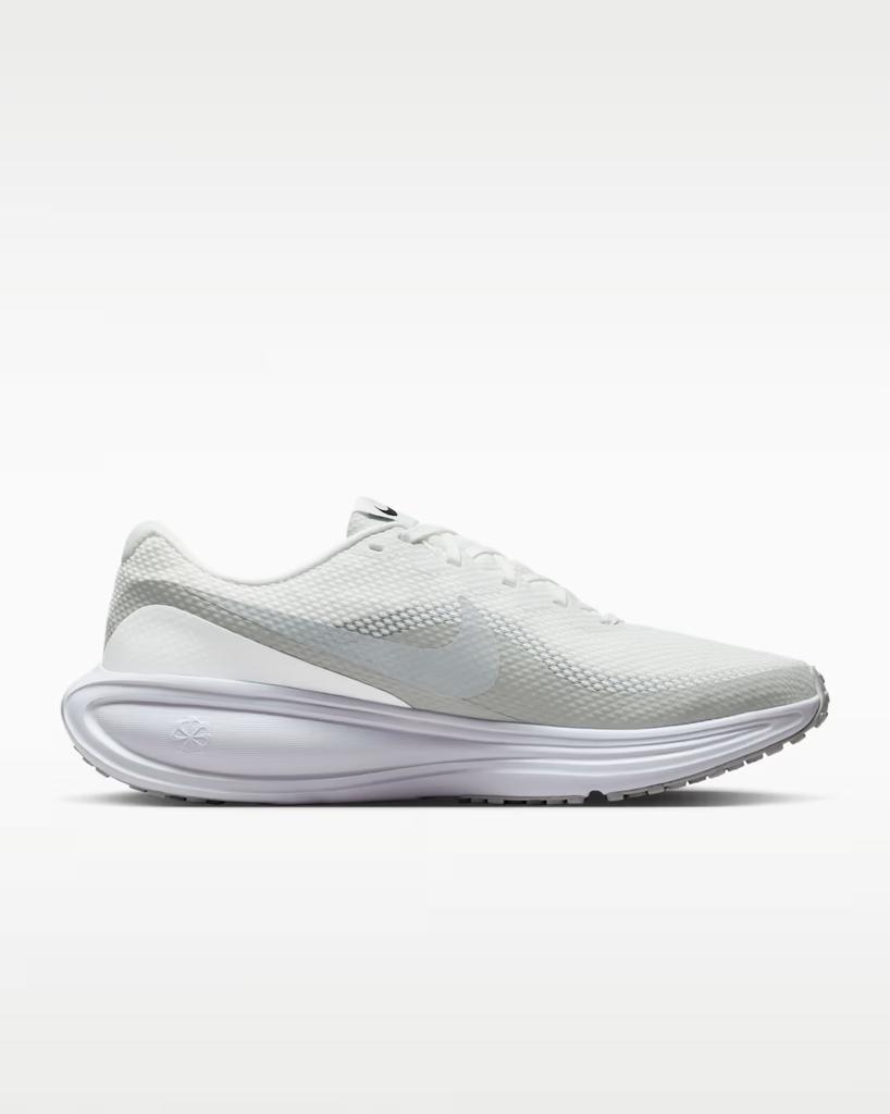 HJ9198-122 Nike Revolution 8 Summit White Metallic Silver (Men's)