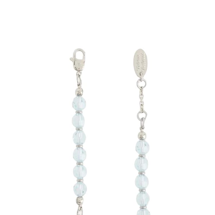 Vivienne Westwood messaline orb crystal bracelet R04539238