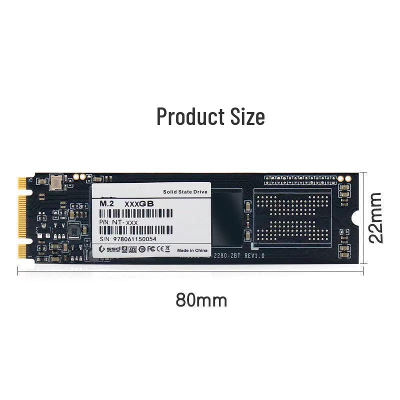 Cross-border 2TB M.2 High-Speed SSD Solid State Drive (Available in 1TB/512GB)