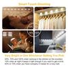BAAU Self-Adhesive LED Cabinet Lights Wardrobe Lights Touch-Sensitive Atmosphere Lights LED Vanity Lights For Mirror