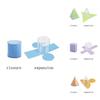 3d Geometry Math Model Kit For Middle School Cube And Rectangular Prism Unfolded Diagrams