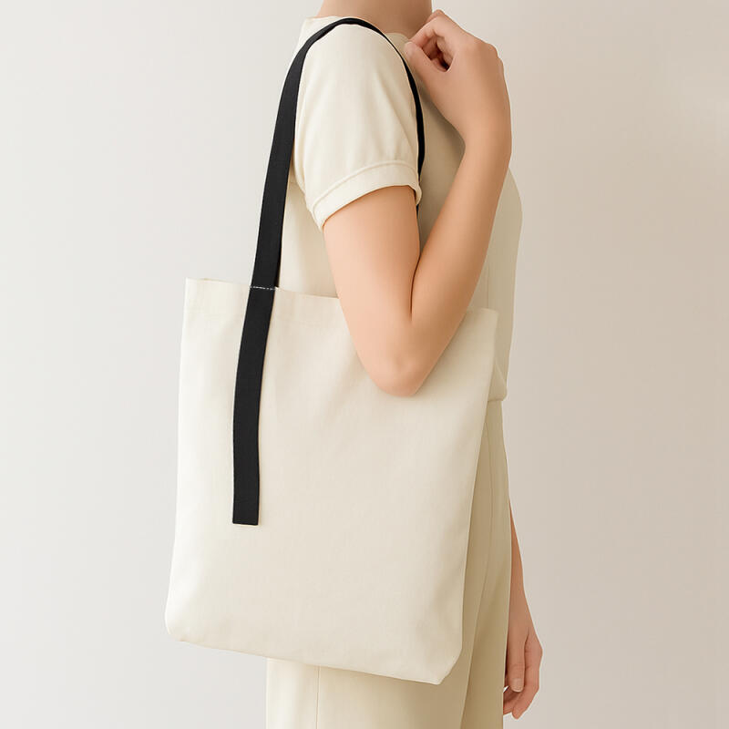 Custom Plain Eco-bag Portable Canvas Auxiliary Bag