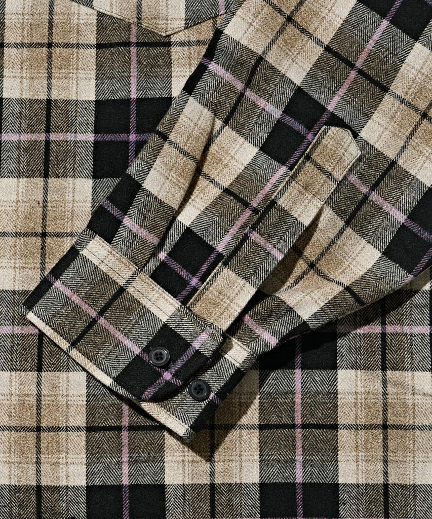 OTHERFITS Western Prime Check Shirt (Black)
