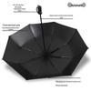 Women's Anti-UV Black Glue Sun and Rain Three-Fold Umbrella - Customizable Logo Parasol