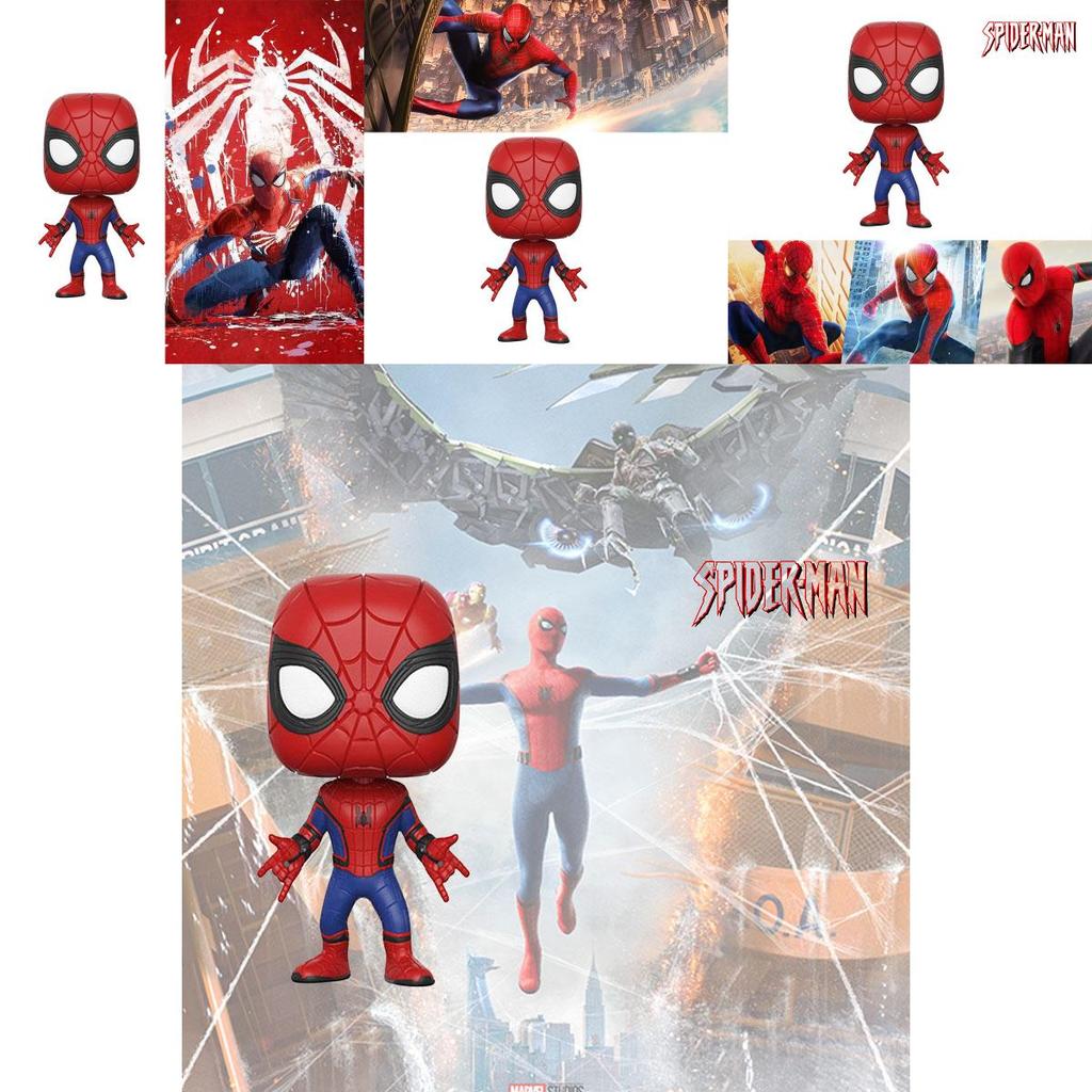 Funko Pop Spider-man Figure Marvel's The Avengers Superhero Collectible Toy